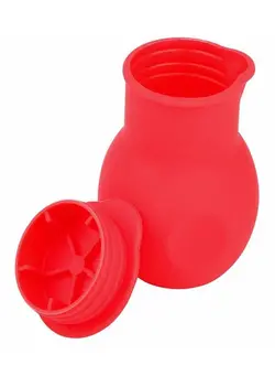 ظروف و تجهیزات آشپزخانه اکسسوری و تجهیزات آماده سازی Heat Resistant Chocolate Melting Pot Red 9.3 x 4.2centimeter 