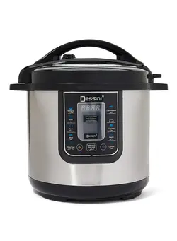 پلوپز، زودپز و آرام‌پز زودپز Electric Pressure Cooker 8 L 8008-8L Silver/Black 