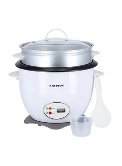 پلوپز، زودپز و آرام‌پز پلوپز Rice Cooker With Steamer Non-Stick Inner Pot 1.8 L 700 W KNRC5283 White/Grey/Black 