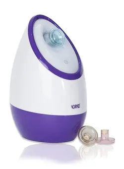 Nano Ionic Facial Steamer With Adjustable Steam Nozzle For Pores Cleansing Moisturising Tightening The Skin Radiant Blood Flow Firmness Face Sauna Portable Humidifier ; Ig1094 ; 1 Year Warranty 