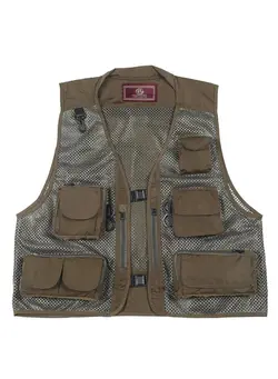 اسپرت فشن و اکسسوری لباس Multi Pocket Fishing Photography Vest XXL 
