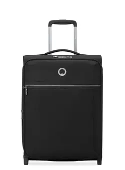 چمدان و ساک مسافرتی چمدان تک Delsey Brochant 2.0 55cm Softcase 2 Wheel Expandable Cabin Luggage Trolley Black 
