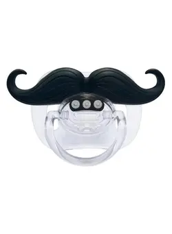 تغذیه و نگهداری کودک پستانک Funny Beard Baby Pacifier Teether 