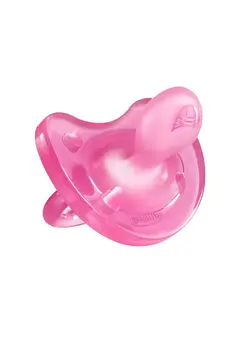 تغذیه و نگهداری کودک پستانک Physio Soft Soother Silicone 6-16m+Pink, 1 Piece 