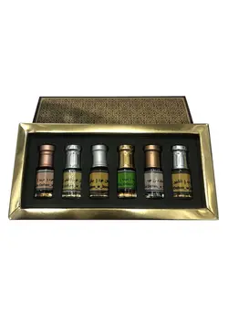 عطر و ادکلن سایر Pack of 6 Dehen Mukhalat Set 18ml 