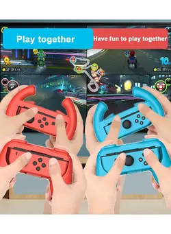 لوازم جانبی سایر Steering Wheel Grip Set for Nintendo Switch Game Console 