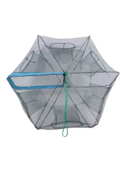 ماهیگیری تجهیزات ماهیگیری Foldable Catch Fish Cage Net 