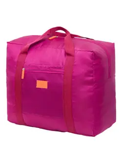 چمدان و ساک مسافرتی ساک مسافرتی Foldable Travel Duffel Bag Pink 