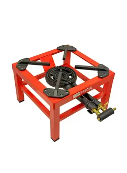 لوازم پخت  و پز اجاق صحرایی PAMCHAL HEAVY DUTY KITCHEN GAS STOVE BURNER TSGB0X 