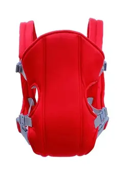 لوازم حمل آغوش 4-In-1 Kids Adjustable Carrier With Comfortable Head Support And Buckle Strap - Red 