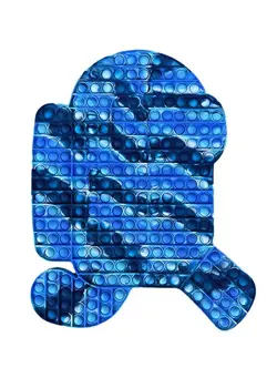 گجت، فیجت و سرگرمی پاپ ایت Big Pop It Among US Giant Push Fidget Sensory Toy 