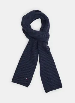 لباس بافت و شال گردن Essential Flag Rib Knit Scarf 