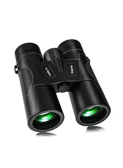 دوربین فیلم‌برداری و عکاسی تلسکوپ و میکروسکوپ 12×42 HD Zoom Binoculars Low Light Level Night Vision Binocular BAK4 Prism Long Distance Telescope with Diopter Ring for Bird Watching Hunting Concert 