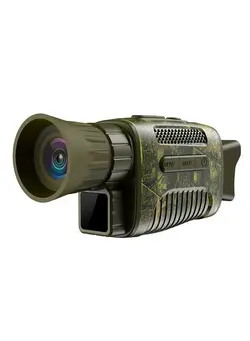 دوربین فیلم‌برداری و عکاسی تلسکوپ و میکروسکوپ 1080P Portable Night-Visions Device Day Night Use Photo Taking Video Recording 4X Digital Zoom Monocular Scope 