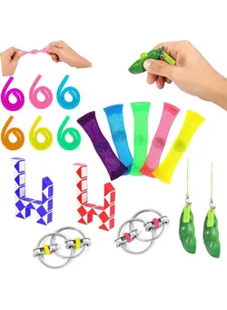 گجت، فیجت و سرگرمی پاپ ایت 17-Piece Fidget Toy 