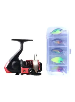 ماهیگیری چرخ و قرقره Fishing Reel With Lines And Baits Set 
