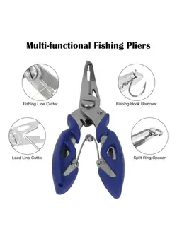 ماهیگیری تجهیزات ماهیگیری 200-Piece Assorted Split Rings 