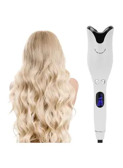 اتو مو فر کننده Automatic Curling Iron Hair Curler Wand Curl 1 Inch Rotating Magic Hair Curling Iron Salon Tools Titanium Ceramic Hair Curlers 