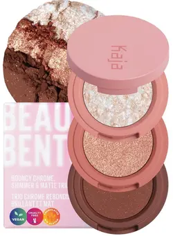 آرایشی صورت سایر Beauty Bento Collection ; Mosaic Chrome + Shimmer + Matte ; 18 Coral Sunrise Coral Peach ; 2019 Best Of Beauty Award In Glitter Pressed Category 