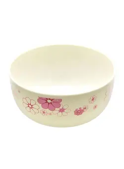 ظروف و لوازم سرو غذا کاسه Printed Plastic Bowl White/Pink 