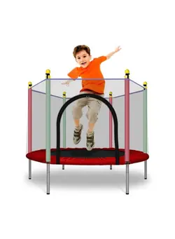 بازی‌های فضای باز و تجهیزات پارک ترامپولین Kids Bouncer Baby Jumper Indoor Trampoline Children Bouncers With Guardrail Fitness Adult 