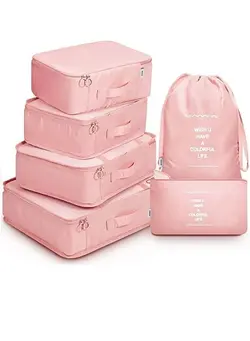 چمدان و ساک مسافرتی ساک مسافرتی 6-Piece Waterproof Luggage Set 