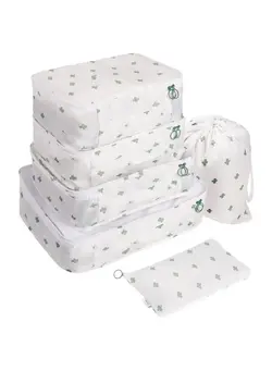 6-Piece Travel Organizer Luggage Set 