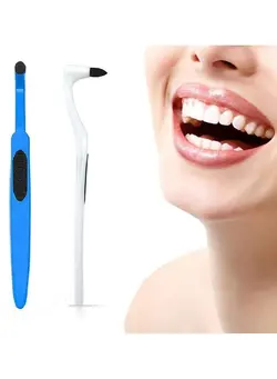 بهداشت دهان و دندان سایر Tooth Stain Remover, Plaque Tool, Tartar Eraser Polisher, Professional Teeth Whitening Polishing Cleaning Kit, Oral Hygiene Care Tools for Cleaning, Effective Removal (2 Pack) 