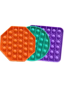 گجت، فیجت و سرگرمی پاپ ایت 3-Piece Big Size Pop Push Bubble Sensory Fidget Toy 