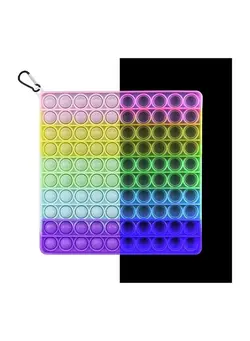 گجت، فیجت و سرگرمی پاپ ایت Silicone Stress Relief Non-Toxic Pop Bubble Sensory Fidget Toy for Kids and Adults 