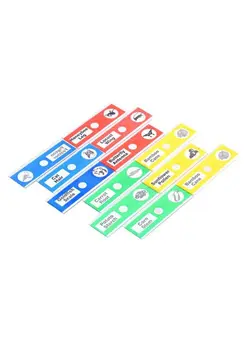 دوربین فیلم‌برداری و عکاسی تلسکوپ و میکروسکوپ 12-Piece Prepared Microscope Animal Printed Slides Set Multicolour 
