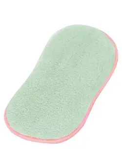 ظروف و تجهیزات آشپزخانه اکسسوری و تجهیزات آماده سازی Non-Stick Double Sided Dishcloth Towel Green/Pink 16.5 x 8centimeter 
