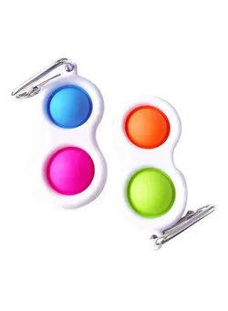گجت، فیجت و سرگرمی پاپ ایت 2-Piece Simple Fidget Dimple Toy 