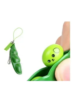 گجت، فیجت و سرگرمی پاپ ایت Squeeze-A-Bean Squishy Soybean Pendants Toys 