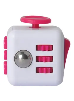گجت، فیجت و سرگرمی اسپینر 6-Slides Fidget Anti-Stress Cube Toy 