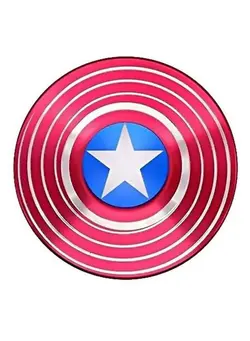 گجت، فیجت و سرگرمی اسپینر Captain America Shield Fidget Spinner Stress Reliever For Adults And Kids 