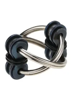 گجت، فیجت و سرگرمی اسپینر Mini Dual Key Ring Fidget Toy Interlocking Chain Link 
