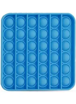 گجت، فیجت و سرگرمی اسپینر Push Bubble Pop It Fidget Toy Square Blue 