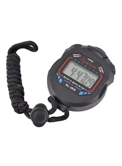 لوازم جانبی ورزشی کرنومتر LCD Chronograph Stopwatch 8.0x6.4x2.0cm 