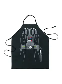 ظروف و تجهیزات آشپزخانه اکسسوری و تجهیزات آماده سازی Star Wars Darth Vader Printed Apron Black/Grey 