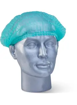 لوازم و مواد فرم‌دهی مو سشوار Disposable Bouffant Surgical Head Cap Pack Of 100 (Green) 