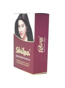 آرایشی صورت سایر Vive Sticker Bindi Kumkum Dermatologically Tested Bindi Deep Red (Pack Of 15 Unit) (7 Deep Red) 