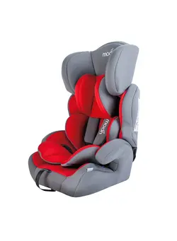 لوازم حمل صندلی اتومبیل Tolo Baby/Infant/Kids Travel Car Seat + Booster Seat, Group 1-2-3, Suitable from 9 Months to 11 years (Upto 36 Kg) - Fire Red 