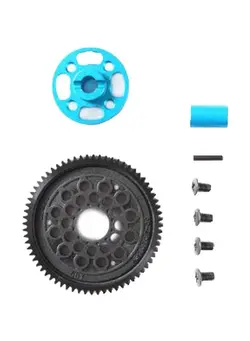 وسایل نقلیه RC و قطعات سایر 8-Piece Hop Up Opushonzu OP.1500 TT-02 High-Speed Gear Set TAM54500 