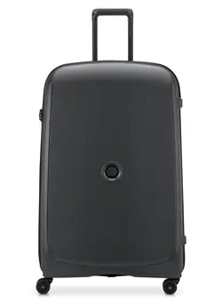 چمدان و ساک مسافرتی چمدان تک Delsey Belmont+ 83cm Hardcase 4 Double Wheel Non-Expandable Check In Luggage Trolley Black 