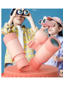 دوربین فیلم‌برداری و عکاسی دوربین شکاری Kids Girls And Boys Mini Binoculars Dismantling HD Focusing Monocular Educational Toys Outdoor Children Binoculars Telescope 