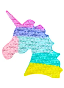 گجت، فیجت و سرگرمی پاپ ایت Prime Push Pop Bubble Fidget Unicorn Sensory Toy  Non-Toxic Stress Relieve Silicone Squeeze Push Pop Bubble Sensory Fidget Squishy Toy 