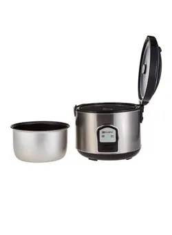 پلوپز، زودپز و آرام‌پز پلوپز Rice Cooker With Steamer 1.8L 1.8 l OE-400 Silver/Black 