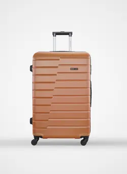 چمدان و ساک مسافرتی چمدان تک Beta ABS Hardside Spinner Check In Large Luggage Trolley 28 Inch Orange 