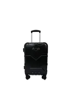 Warner Bros Batman Polypropylene Hardside Luggage Trolley 71cm Black 